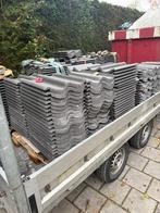 Sneldek betonpan antraciet., Doe-het-zelf en Verbouw, Dakpannen en Dakbedekking, Ophalen, Steen of Klei, Zo goed als nieuw, 15 m² of meer