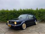 Volkswagen Golf MK1 1.8 GL Cabriolet 1984 Blauw, Auto's, Volkswagen, Voorwielaandrijving, Zwart, 4 cilinders, Cabriolet