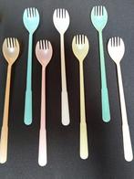 Vintage Tupperware vorkjes pastel 13 stuks, Ophalen of Verzenden, Zo goed als nieuw, Overige typen