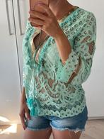 Turqoise ibiza top, Ophalen of Verzenden, Nieuw, Maat 36 (S), Lange mouw