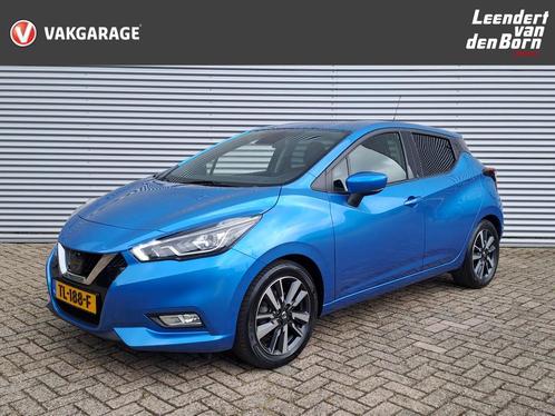 Nissan Micra 0.9 IG-T N-Connecta | Navi | Camera | Voorstoel, Auto's, Nissan, Bedrijf, Te koop, Micra, ABS, Achteruitrijcamera