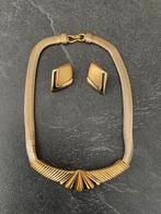 Helena Rubinstein collier met bijpassende oorclips, Verzenden, Zo goed als nieuw, Overige materialen