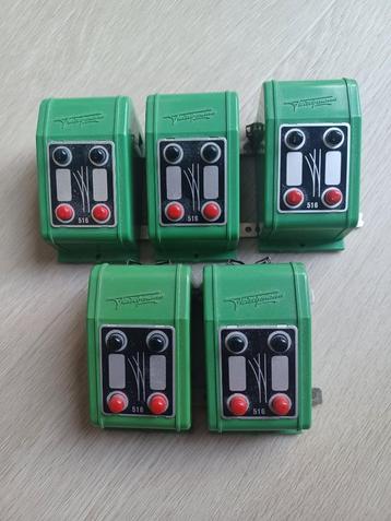 5x Fleischmann 516 wisselschakelaar  beschikbaar voor biedingen