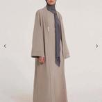 Merrachi Kimono + Abaya Set Taupe (Short), Maat 38/40 (M), Beige, Ophalen of Verzenden, Zo goed als nieuw