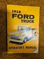 Ford Truck 1958 Handleiding, Ophalen