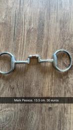 Bit met tongpoort, 13,5 cm. Merk Pessoa, Dieren en Toebehoren, Ophalen of Verzenden, Gebruikt