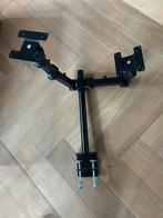 Minitor arm beeldscherm klem 2 stuks bureauklem - als nieuw, Computers en Software, Monitoren, IPS, In hoogte verstelbaar, Ophalen of Verzenden