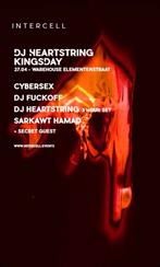 Intercell DJ heartstring kingsday, Tickets en Kaartjes, Evenementen en Festivals, Eén persoon