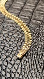Prachtige Rolex 14k gouden armband