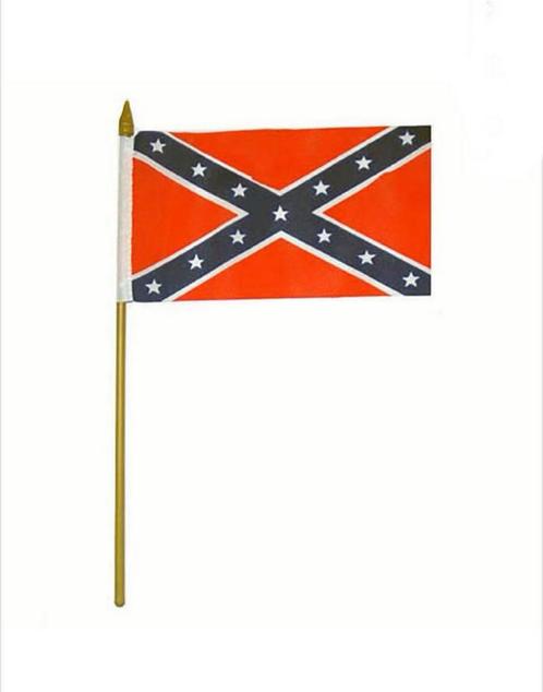 rebel vlag, tafel vlag, hobby, mancave, biker, rocker, man, Diversen, Vlaggen en Wimpels, Nieuw, Ophalen of Verzenden