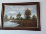 Mooi landschapschilderij, Ophalen