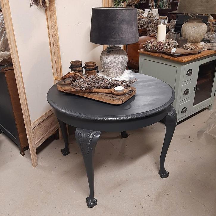 Sjieke bijzettafel, salontafel, brocante tafel, Antiek en Kunst, Antiek | Meubels | Tafels, Ophalen