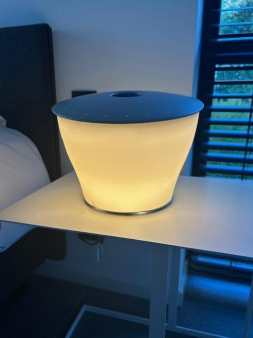 Foscarini Elfo, Huis en Inrichting, Lampen | Tafellampen, Zo goed als nieuw, Minder dan 50 cm, Glas, Metaal, Ophalen of Verzenden