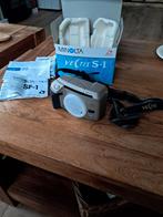 Minolta Vectis S-1 Camera + Flitser, Ophalen of Verzenden, Zo goed als nieuw, Compact, Minolta