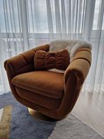 Dutchbone draaibare Fauteuil, Ophalen, Eenpersoons, Vintage, 75 tot 100 cm