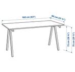 IKEA Trottenbureau, Ophalen of Verzenden, Zo goed als nieuw