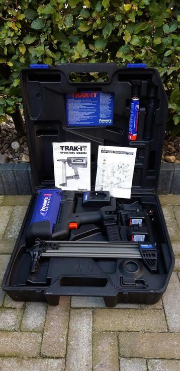 Trak-it gas spijkermachine beschikbaar voor biedingen