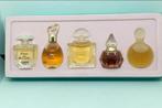 Set 5 miniaturen Weil/Lalique/Worth/Caron/Fath edt, Verzamelen, Parfumverzamelingen, Ophalen of Verzenden, Nieuw, Miniatuur, Gevuld