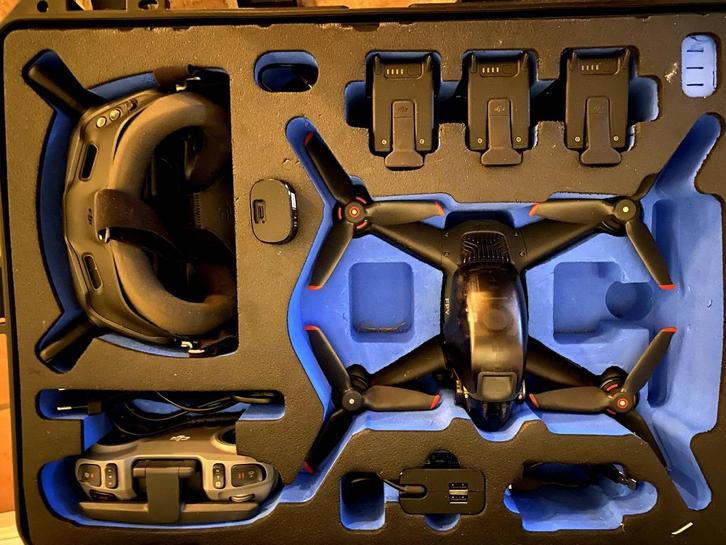 DJI FPV Kit | Flightcase & rugzak, Audio, Tv en Foto, Drones, Gebruikt, Drone met camera, Ophalen of Verzenden