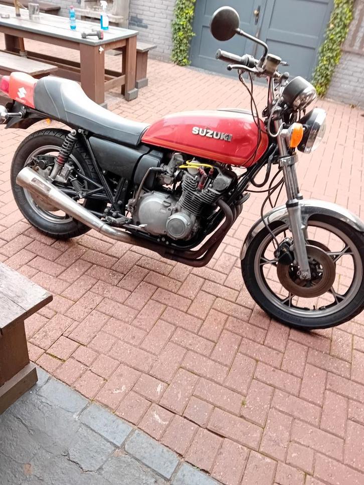 gs 750 1977, Motoren, Motoren | Oldtimers, Toermotor, 12 t/m 35 kW, 4 cilinders, Ophalen