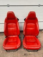 Daihatsu Copen leren stoelen met stoelverwarming., Auto-onderdelen, Ophalen, Gebruikt, Daihatsu