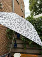 Kinderwagenparasol panterprint grijs, Ophalen, Gebruikt, Kinderwagen, Overige merken