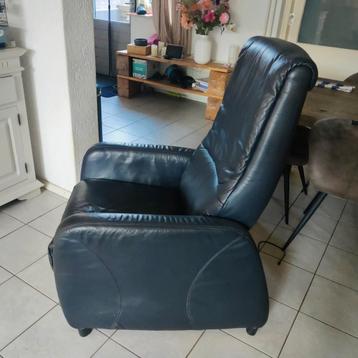 Leren Relaxstoel, luie stoel, relax  beschikbaar voor biedingen