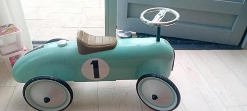 Retro roller loopauto metaal, Kinderen en Baby's, Speelgoed | Buiten | Voertuigen en Loopfietsen, Zo goed als nieuw, Ophalen