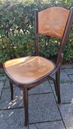 19 thonet cafe stoelen + PRINT tekening in zit horeca retro, Ophalen of Verzenden, Vijf, Zes of meer stoelen