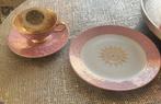 Porseleinen theekop en schotel met bord, Ophalen of Verzenden