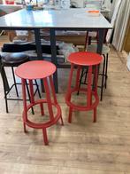 Hay Revolver Barkrukken, Huis en Inrichting, Barkrukken, 4 krukken, Ophalen, Zo goed als nieuw, 60 tot 90 cm