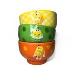 M&M’s 3-delige schalen set, Gebruikt, Gebruiksvoorwerp, Info@weirdfinds.nl, Ophalen of Verzenden