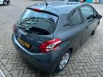 Peugeot 208 1.0 VTI 50KW/68PK 3-D 2013 Grijs, Auto's, Peugeot, Voorwielaandrijving, 450 kg, Zwart, Origineel Nederlands