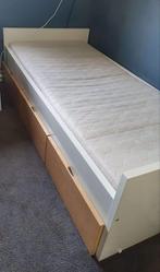 Ikea bed 90x200 met lades, lattenbodem en matras, Huis en Inrichting, Slaapkamer | Bedden, Ophalen, Gebruikt, 90 cm, Eenpersoons