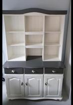 Buffetkast 2 delig  + Dressoir (mandjes ontbreken), Ophalen, Gebruikt, 100 tot 150 cm, 200 cm of meer