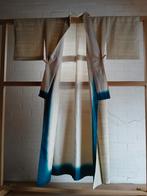 Traditionele Japanse Kimono white gray, Ophalen of Verzenden