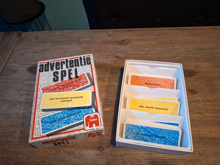 Advertentiespel, Hobby en Vrije tijd, Gezelschapsspellen | Overige, Zo goed als nieuw, Ophalen of Verzenden