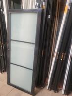 83x201,5cm binnendeur opdek R Staal look zwart SL3, Ophalen, Cando, 80 tot 100 cm, .