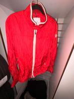 Moncler zomerjas rood - maat 6, Ophalen, Zo goed als nieuw, Overige maten, Rood