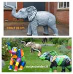 Tuinbeeld koe, polyester gorilla beelden, olifant beeld, Ophalen, Nieuw