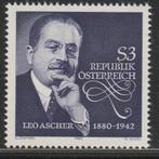 Oostenrijk 1980 - Leo Ascher - Componist, Ophalen of Verzenden, Postfris