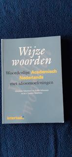 Wijze woorden, Boeken, Studieboeken en Cursussen, Ophalen of Verzenden, G.Giezenaar, Zo goed als nieuw, HBO