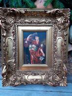 "Japanse Dame" Olieverf op Paneel in Sierlijst  Gesigneerd, Ophalen of Verzenden