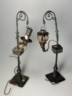 Bing amerikaanse lampen ter reparatie 36,5 cm hoog, Ophalen of Verzenden