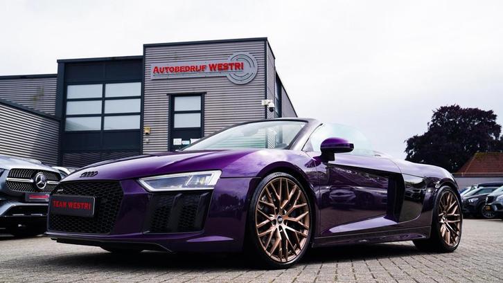 Audi R8 5.2 FSI Quattro Plus | Carbon |Audi Exclusive | Deal, Auto's, Audi, Bedrijf, Te koop, R8, 4x4, ABS, Achteruitrijcamera