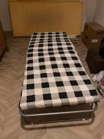 Opklapbed l 90 b 80, Ophalen, Eenpersoons, 190 cm of minder, Zo goed als nieuw