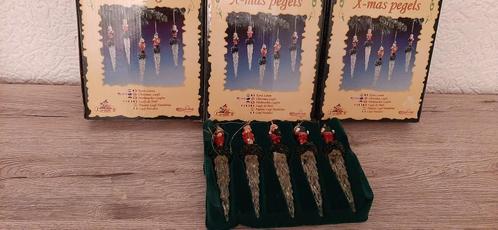 laven efteling kerstpegels, Verzamelen, Efteling, Zo goed als nieuw, Beeldje of Poppetje, Ophalen of Verzenden