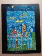 Friedensreich Hundertwasser kunst print, Ophalen of Verzenden, 1980 tot heden, Overige onderwerpen