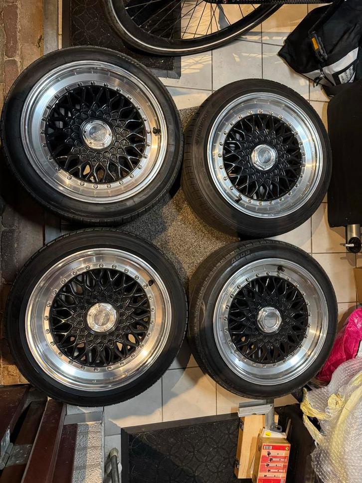 LENSO 16 inch Alu velgen met banden - Opel, Auto-onderdelen, Banden en Velgen, Banden en Velgen, Zomerbanden, 16 inch, 195 mm