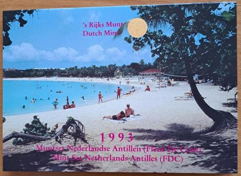 Jaarset Nederlandse Antillen 1993, Postzegels en Munten, Munten | Nederland, Setje, Koningin Beatrix, Ophalen of Verzenden